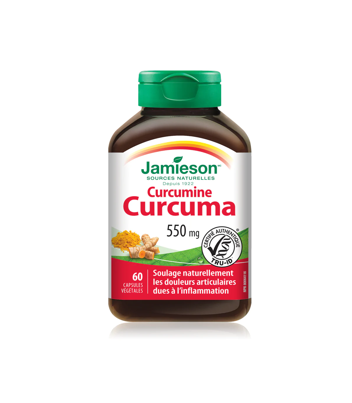 Jamieson Curcumin Turmeric 550 mg 60 Capsules | 每天不同折扣, 全网最低价格 | 种类齐全的保健品店铺 VITASHOP, 只有你想不到, 没有你买不到 !