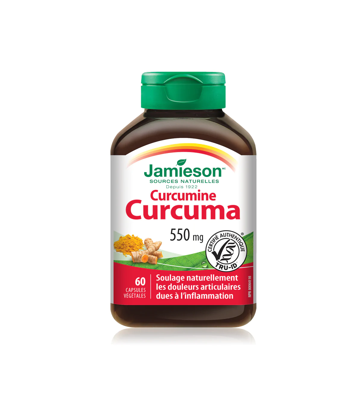 Jamieson Curcumin Turmeric 550 mg 60 Capsules | 每天不同折扣, 全网最低价格 | 种类齐全的保健品店铺 VITASHOP, 只有你想不到, 没有你买不到 !