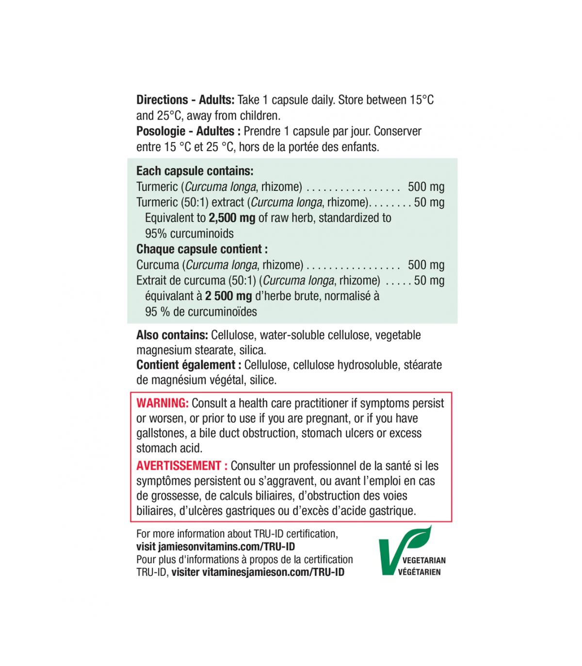 Jamieson Curcumin Turmeric 550 mg 60 Capsules | 每天不同折扣, 全网最低价格 | 种类齐全的保健品店铺 VITASHOP, 只有你想不到, 没有你买不到 !