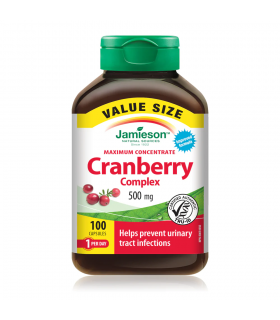 Jamieson Cranberry Concentrate 500g 100 Capsules | Unbeatable Prices, Daily Deals | VITASHOP