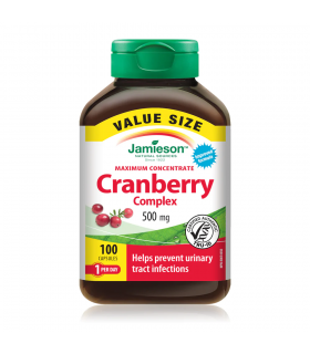 Jamieson Cranberry Concentrate 500g 100 Capsules | Unbeatable Prices, Daily Deals | VITASHOP