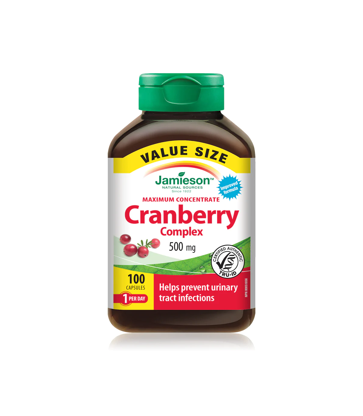 Cranberry Concentrate 500g 100 Capsules | Safest & Easiest Shopping Vitamins Online | VITASHOP