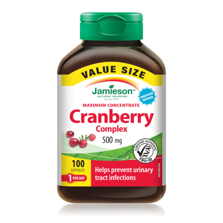 Cranberry Concentrate 500g 100 Capsules | Safest & Easiest Shopping Vitamins Online | VITASHOP