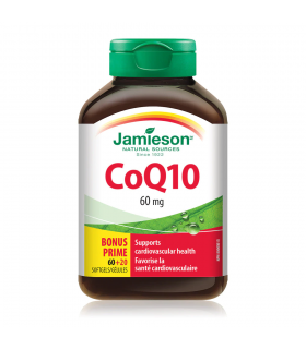 CoQ10 60 mg Free 60 + 20 Softgels | Safest & Easiest Shopping Vitamins Online | VITASHOP