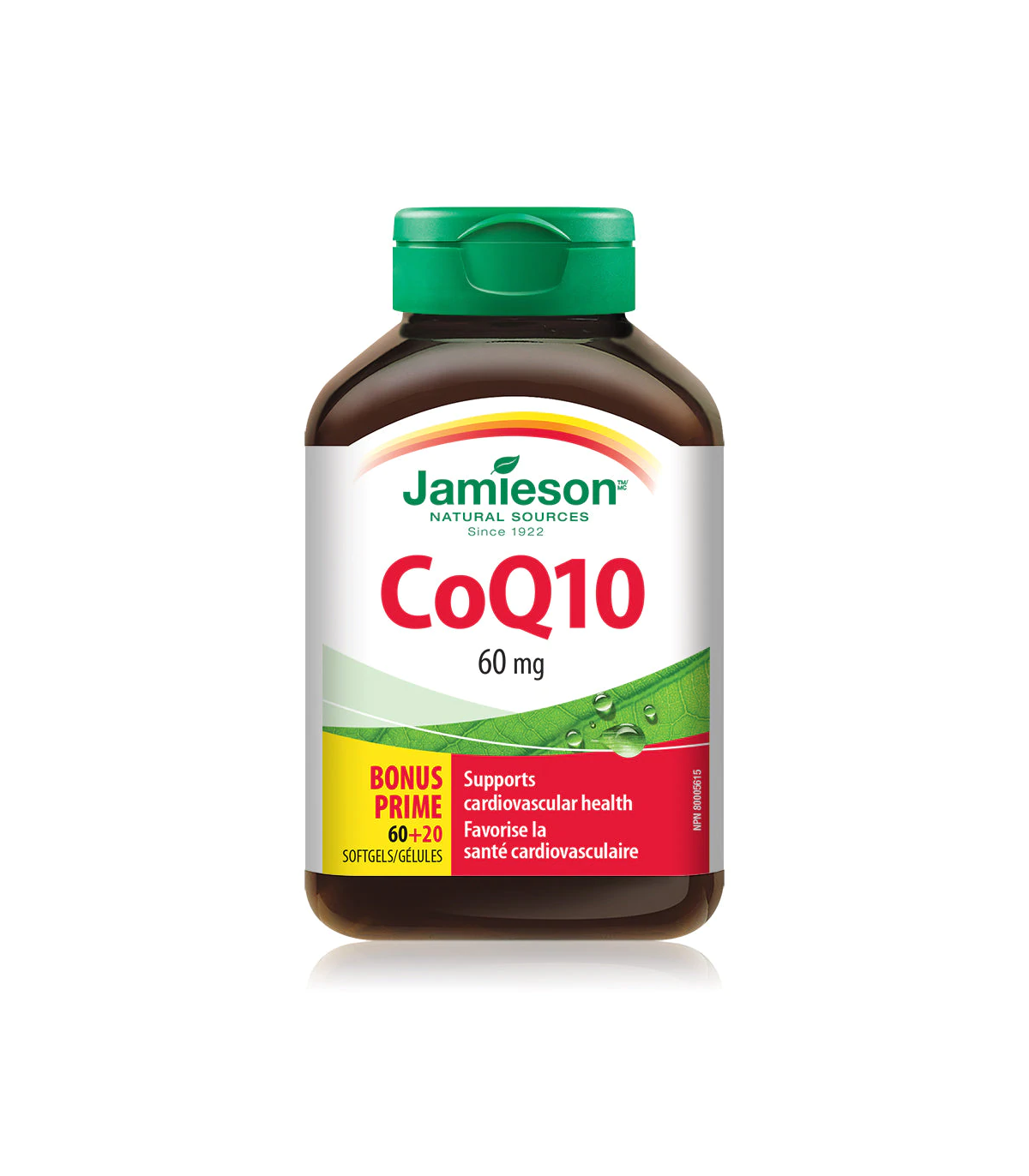 Jamieson 자미에슨 CoQ10 60 mg 무함유 60 + 20 소프트젤 | 매일 업데이트되는 특가 상품 | VITASHOP