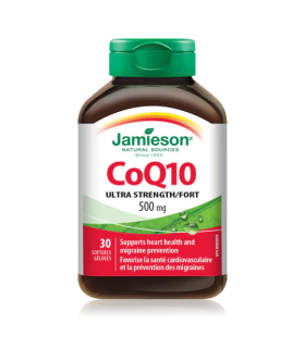 CoQ10 500 mg 30 Softgels | Safest & Easiest Shopping Vitamins Online | VITASHOP