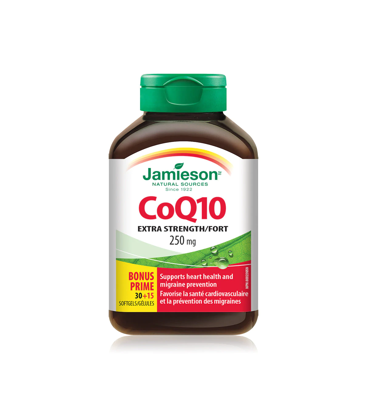 Jamieson 자미에슨 CoQ10 250 mg 무료 30 + 15 소프트젤 | 매일 업데이트되는 특가 상품 | VITASHOP