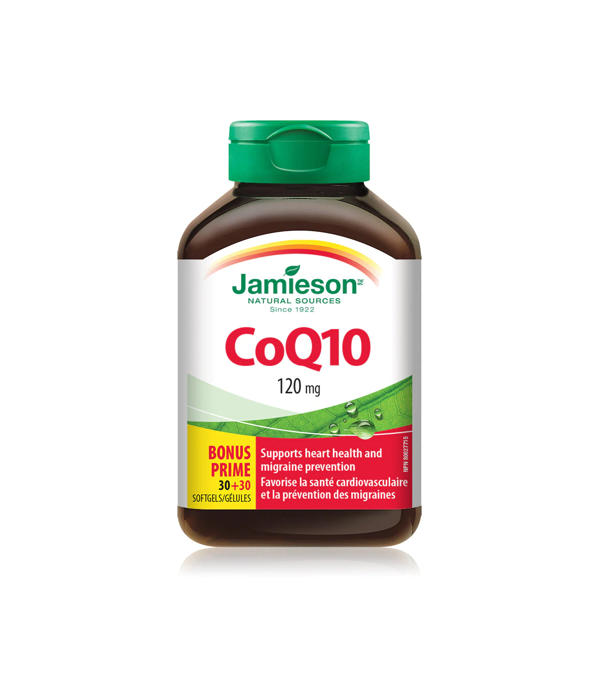Jamieson 자미에슨 CoQ10 120 mg 무료 30 + 30 소프트젤 | 매일 업데이트되는 특가 상품 | VITASHOP