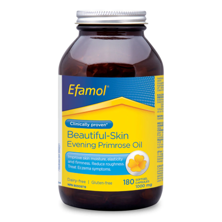 Efamol Efamol Beautiful-Skin Evening Primrose Oil 1000 mg 180 Capsules | Unbeatable Prices, Daily Deals | VITASHOP