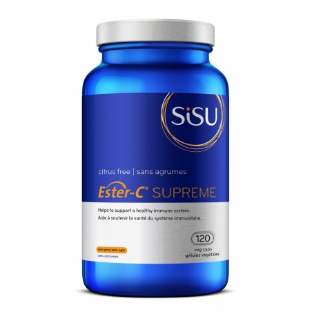 SISU 시수 Ester-C Supreme, 120 식물성 캡슐 | 매일 업데이트되는 특가 상품 | VITASHOP