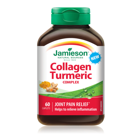 Jamieson Collagen Tumeric Complex 60 Caplets | Unbeatable Prices, Daily Deals | VITASHOP