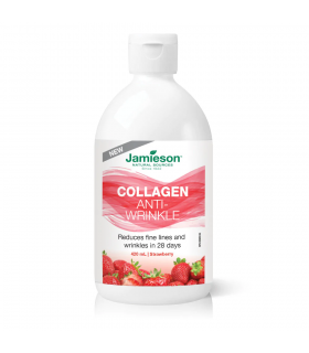 Jamieson Collagen Anti-Wrinkle Liquid Strawberry 420 ml | Unbeatable Prices, Daily Deals | VITASHOP