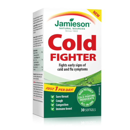 Cold Fighter 30 Softgels | Safest & Easiest Shopping Vitamins Online | VITASHOP