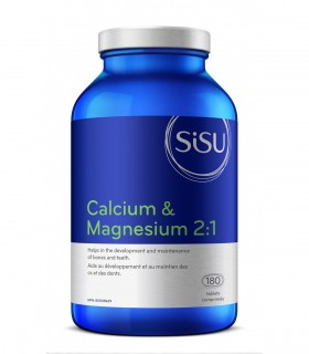 SISU Calcium & Magnesium 2:1 with D2, 180 Tablets | Unbeatable Prices, Daily Deals | VITASHOP