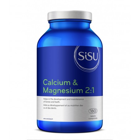 Calcium & Magnesium 2:1 with D2, 180 Tablets | Safest & Easiest Shopping Vitamins Online | VITASHOP