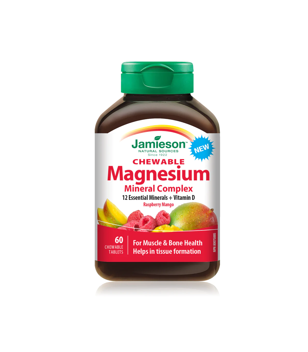 Chewable Magnesium Mineral Complex 60 Tablets | Safest & Easiest Shopping Vitamins Online | VITASHOP