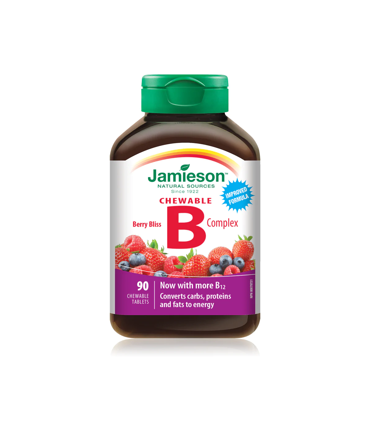 Jamieson Chewable B-Complex Berry Bliss  90 Chewable Tablets | Unbeatable Prices, Daily Deals | VITASHOP
