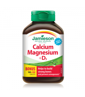 Jamieson Cal-Mag 2:1 + Vitamin D 100+100 Caplets | Unbeatable Prices, Daily Deals | VITASHOP