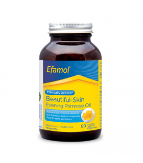 Efamol Efamol Beautiful-Skin Evening Primrose Oil 1000 mg 90 Capsules | Unbeatable Prices, Daily Deals | VITASHOP
