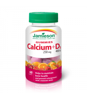 Calcium + Vitamin D 60 Gummies | Safest & Easiest Shopping Vitamins Online | VITASHOP