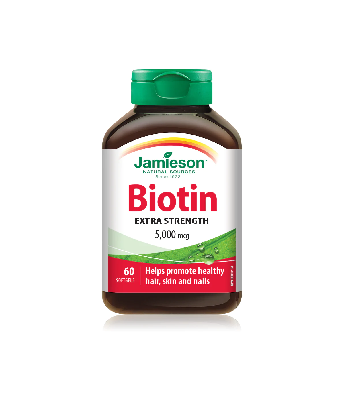 Biotin 5000 mcg 60 Softgels | Safest & Easiest Shopping Vitamins Online | VITASHOP