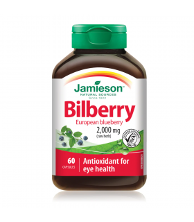 Jamieson 자미에슨 빌베리 2500 mg 60 캡슐 | 매일 업데이트되는 특가 상품 | VITASHOP
