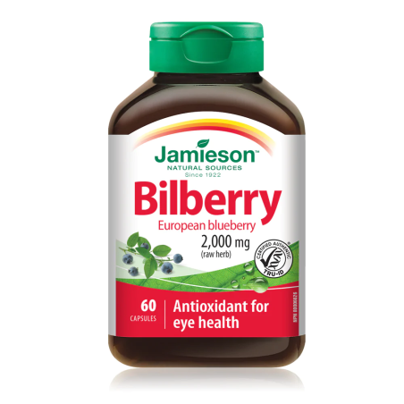 Jamieson Bilberry 2500 mg 60 Capsules | 每天不同折扣, 全网最低价格 | 种类齐全的保健品店铺 VITASHOP, 只有你想不到, 没有你买不到 !