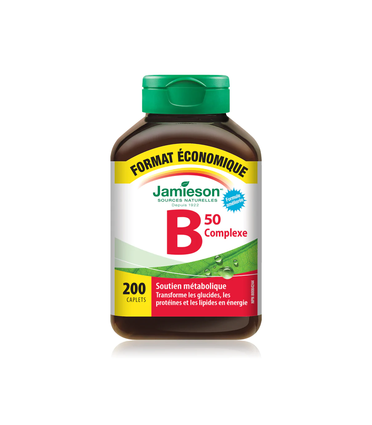 Jamieson B-Complex 50 mg VALUE SIZE 200 Caplets | 每天不同折扣, 全网最低价格 | 种类齐全的保健品店铺 VITASHOP, 只有你想不到, 没有你买不到 !