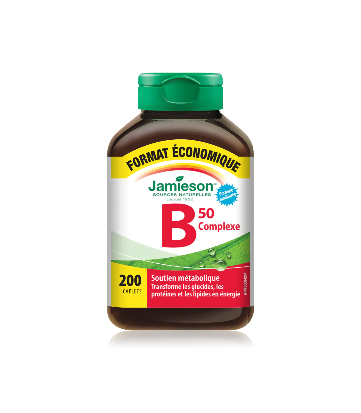 Jamieson B-Complex 50 mg VALUE SIZE 200 Caplets | 每天不同折扣, 全网最低价格 | 种类齐全的保健品店铺 VITASHOP, 只有你想不到, 没有你买不到 !