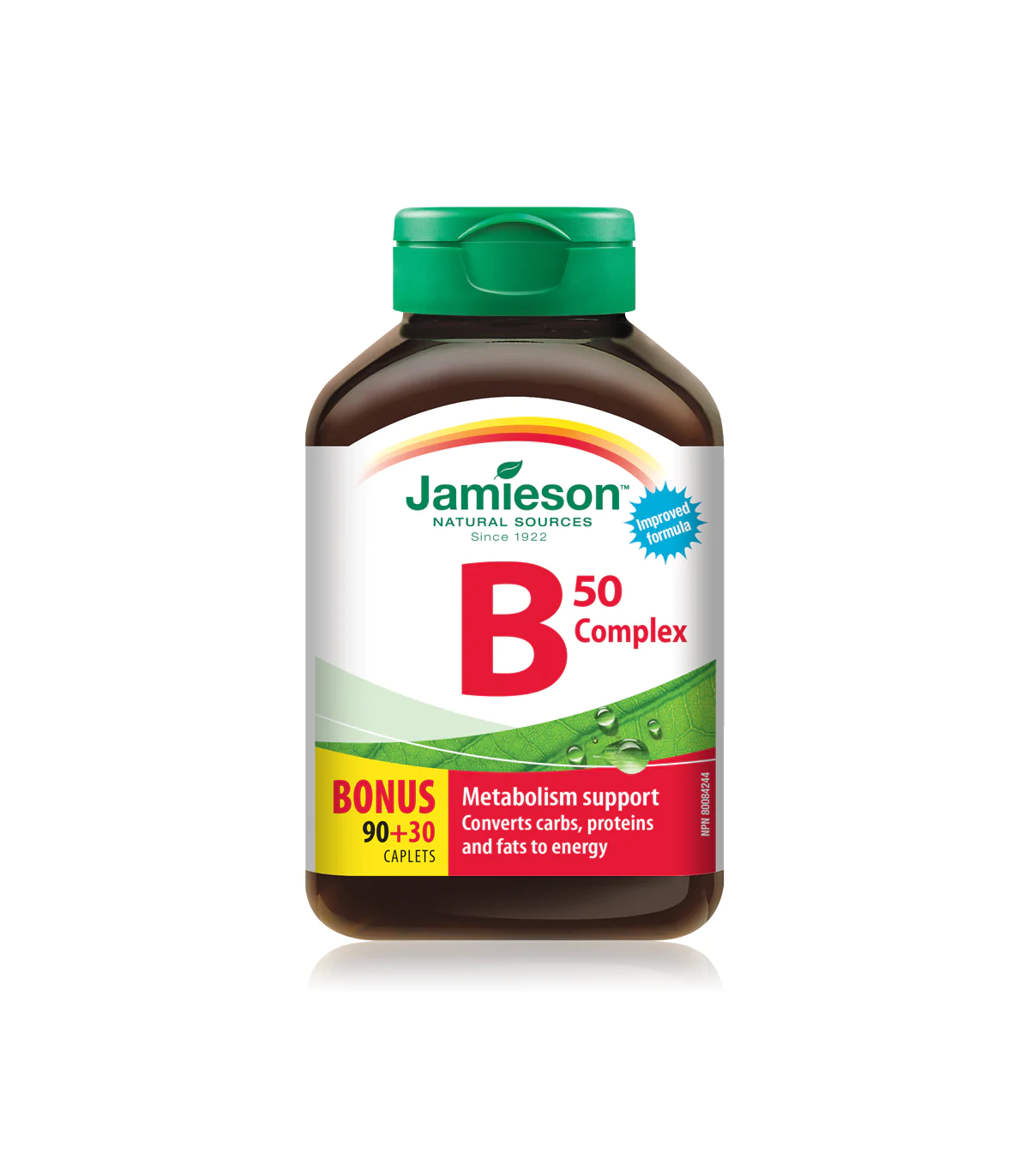 Jamieson 자미에슨 B-복합체 50 mg 90+30 프리 캐플릿 | 매일 업데이트되는 특가 상품 | VITASHOP