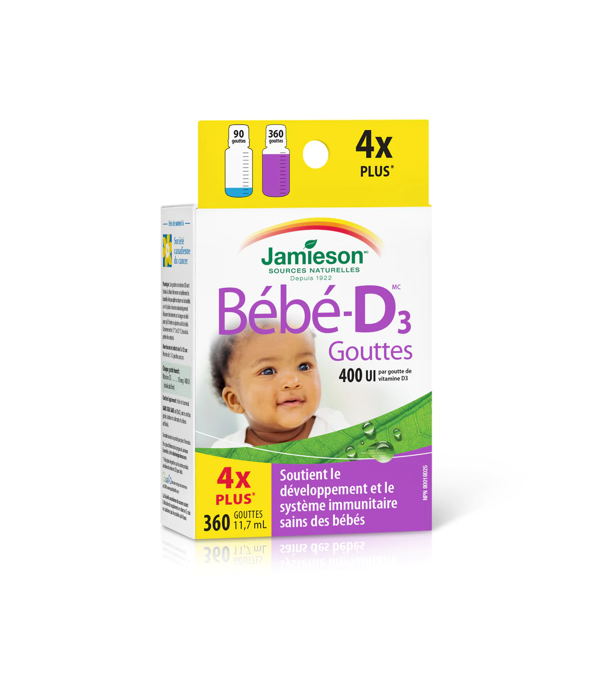 Baby-D 400 IU Vitamin D3 Droplets 11.7 ml | Safest & Easiest Shopping Vitamins Online | VITASHOP