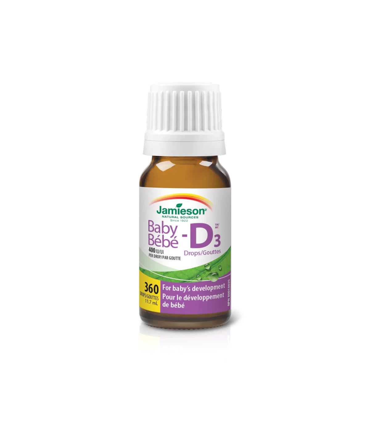 Baby-D 400 IU Vitamin D3 Droplets 11.7 ml | Safest & Easiest Shopping Vitamins Online | VITASHOP