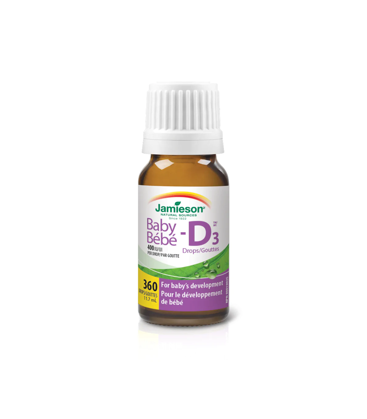 Baby-D 400 IU Vitamin D3 Droplets 11.7 ml | Safest & Easiest Shopping Vitamins Online | VITASHOP