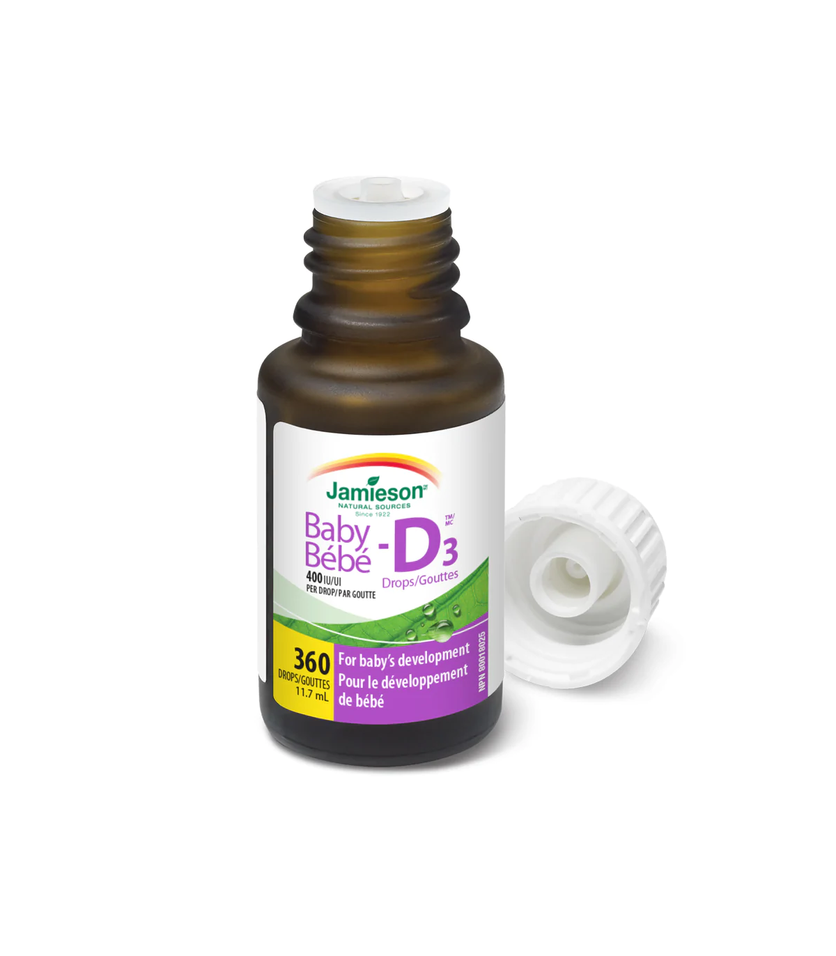 Baby-D 400 IU Vitamin D3 Droplets 11.7 ml | Safest & Easiest Shopping Vitamins Online | VITASHOP