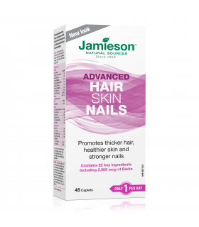 Jamieson Advanced Hair, Skin, Nails 45 Caplets | 每天不同折扣, 全网最低价格 | 种类齐全的保健品店铺 VITASHOP, 只有你想不到, 没有你买不到 !