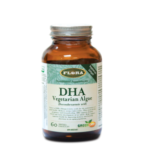 DHA Vegetarian Algae 60 Capsules | Safest & Easiest Shopping Vitamins Online | VITASHOP