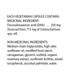 Flora DHA Vegetarian Algae 60 Capsules | Unbeatable Prices, Daily Deals | VITASHOP