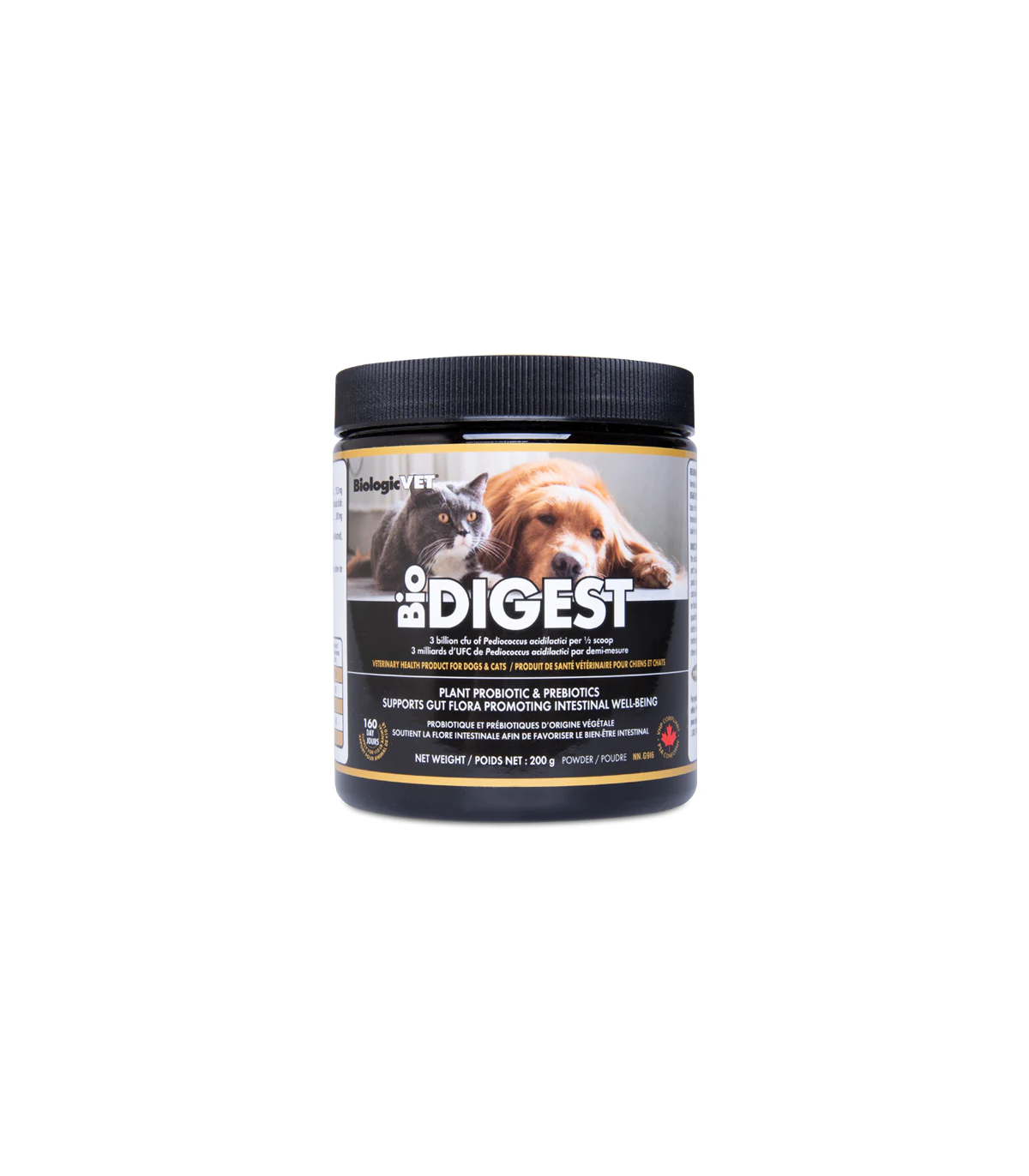 BiologicVET 바이오로직 벳 BioDIGEST 식물 생균제 및 프리바이오틱스 200g | 매일 업데이트되는 특가 상품 | VITASHOP