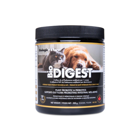 BiologicVET 바이오로직 벳 BioDIGEST 식물 생균제 및 프리바이오틱스 200g | 매일 업데이트되는 특가 상품 | VITASHOP