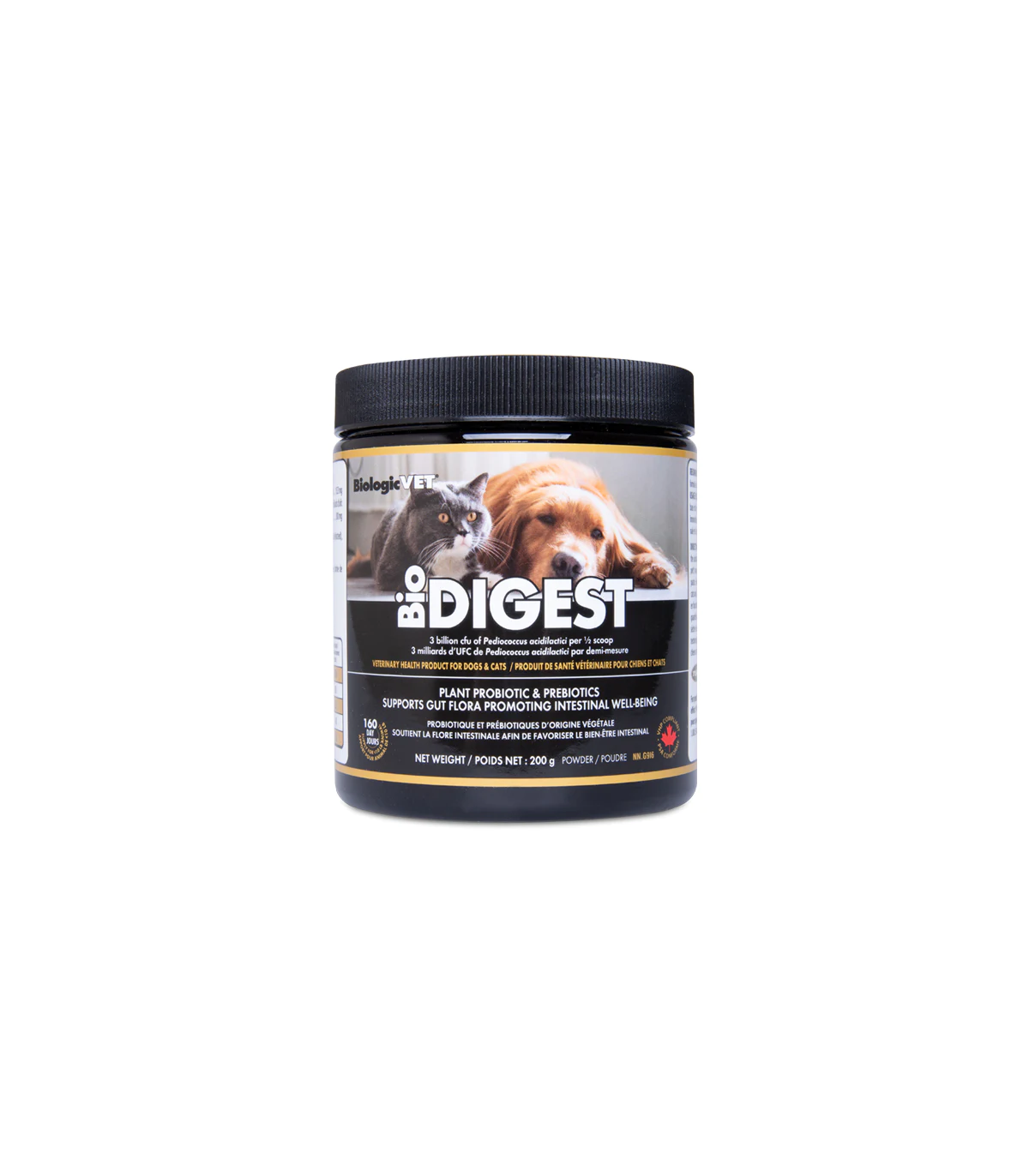 BiologicVET 바이오로직 벳 BioDIGEST 식물 생균제 및 프리바이오틱스 200g | 매일 업데이트되는 특가 상품 | VITASHOP