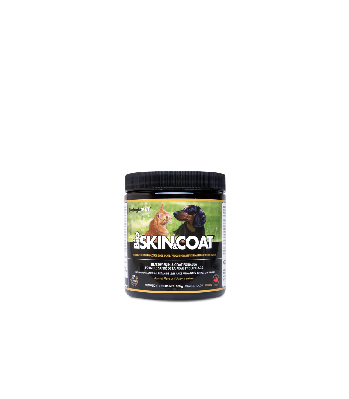 BiologicVET 바이오로직 벳 BioSKIN&COAT 천연 항히스타민제 포뮬러 200g | 매일 업데이트되는 특가 상품 | VITASHOP