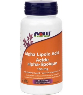 NOW Foods 나우 푸드 알파 리포산 100mg, 식물성 캡슐 60정 | 매일 업데이트되는 특가 상품 | VITASHOP
