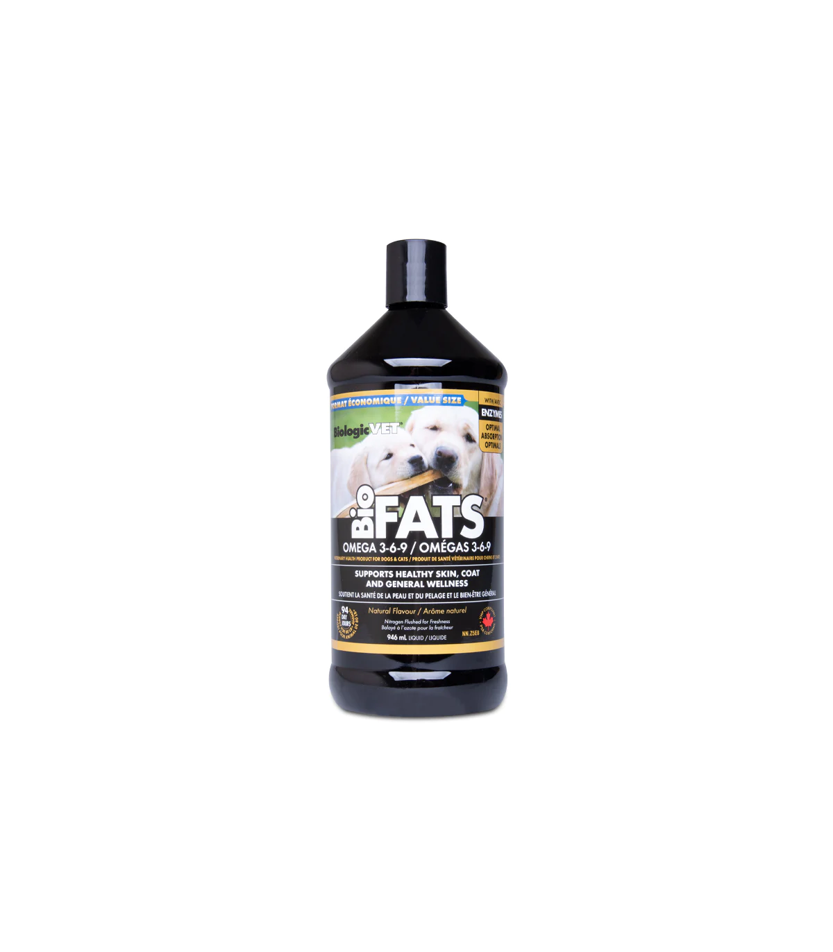 BiologicVET BioFATS Omega 3-6-9 Fatty Acid 946 mL | Unbeatable Prices, Daily Deals | VITASHOP
