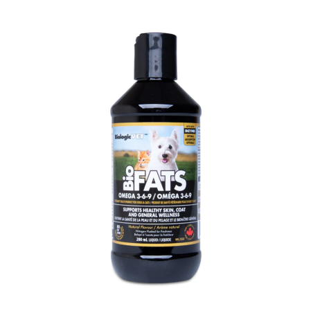 BiologicVET BioFATS Omega 3-6-9 Fatty Acid 200 mL | Unbeatable Prices, Daily Deals | VITASHOP