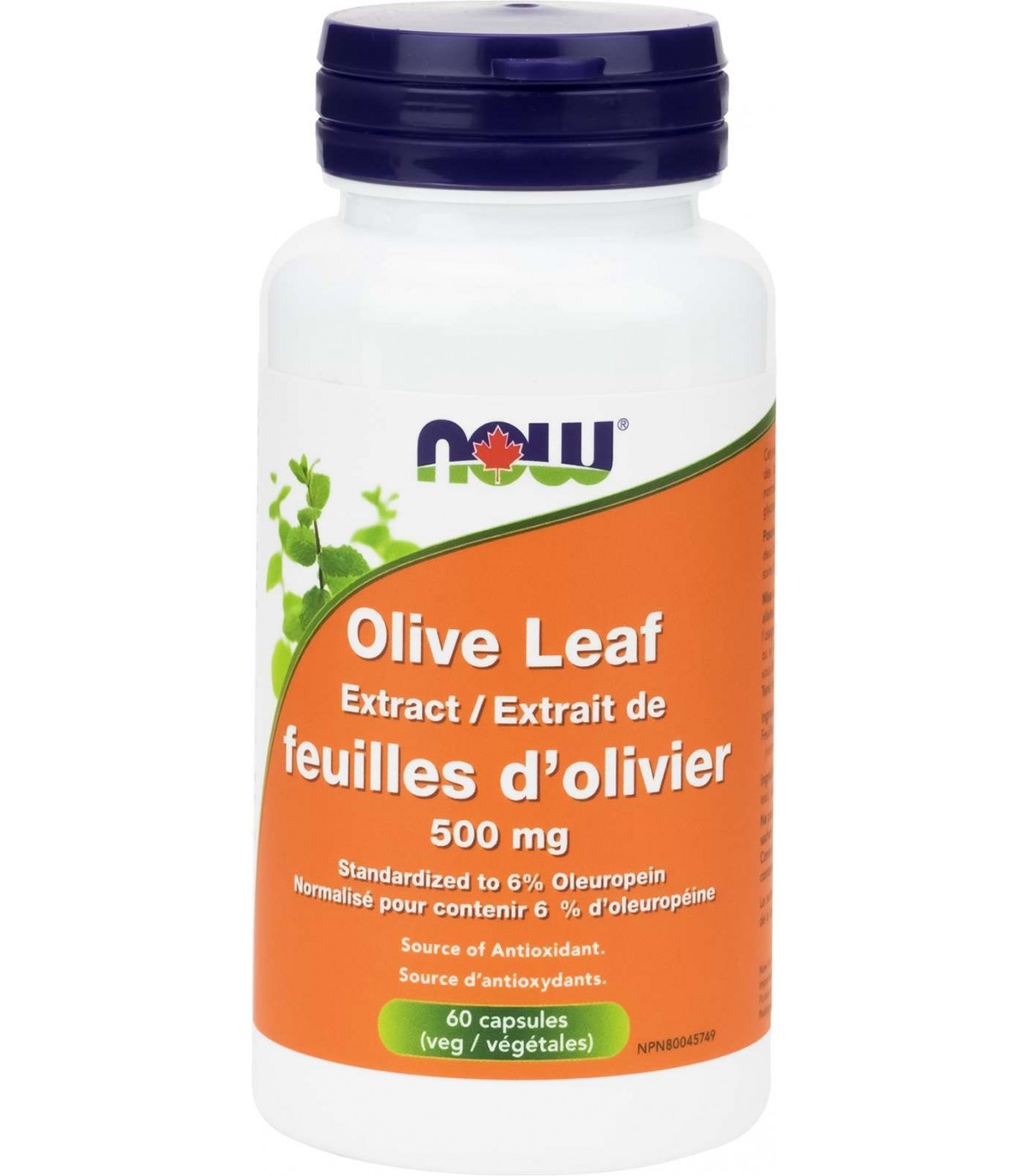 NOW Foods Olive Leaf Extract 500 mg, 60 Capsules | Unbeatable Prices, Daily Deals | VITASHOP