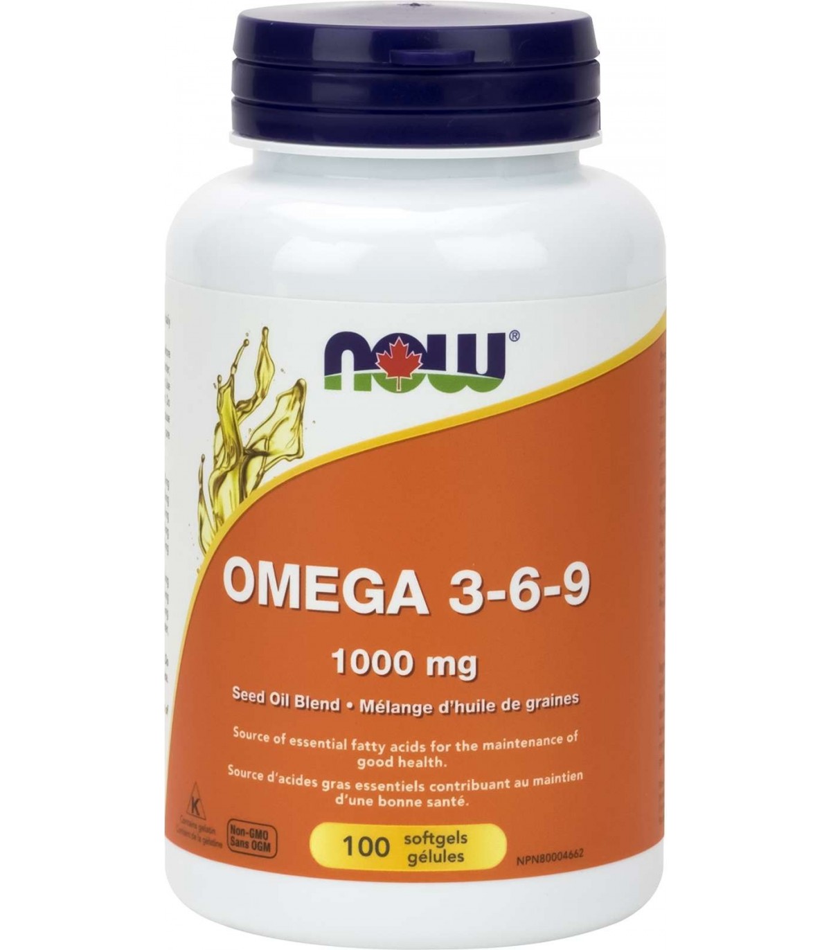 NOW Foods 나우 푸드 오메가 3-6-9 1000 mg, 100 소프트젤 | 매일 업데이트되는 특가 상품 | VITASHOP