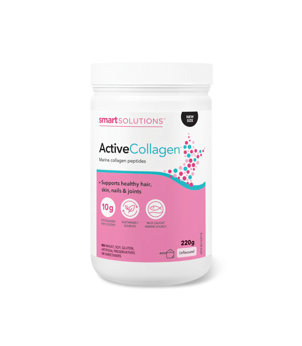 ACTIVE COLLAGEN Powder Unfl 220 g | Safest & Easiest Shopping Vitamins Online | VITASHOP