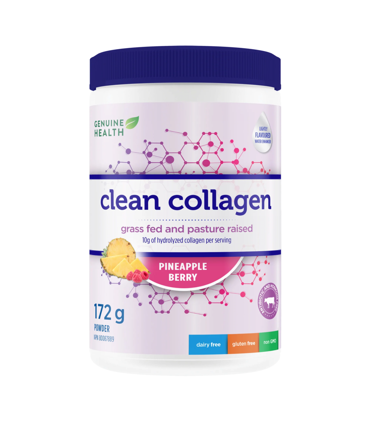 Genuine Health 제뉴인 헬스 클린 콜라겐 소 파인애플 베리 172g | 매일 업데이트되는 특가 상품 | VITASHOP