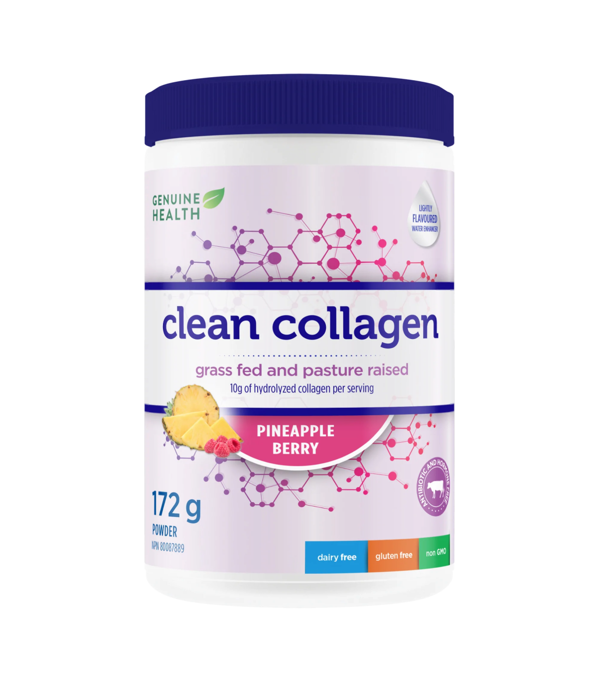 Genuine Health 제뉴인 헬스 클린 콜라겐 소 파인애플 베리 172g | 매일 업데이트되는 특가 상품 | VITASHOP