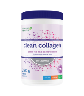 Genuine Health Clean Collagen Bovine Unflavoured 280 g | Unbeatable Prices, Daily Deals | VITASHOP
